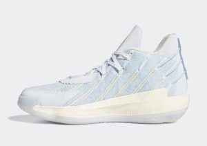 Adidas Dame 7 Halo Blue/Cream White/Cloud White