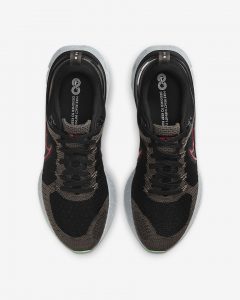 Nike React Infinity Run Flyknit 2 Ridge/Black/ Green Glow/Chili