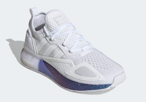 Adidas ZX 2K Boost Cloud White/Boost Blue Violet Metallic