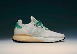 Adidas ZX 2K Boost Crystal White/Grey One/Hi-Res Green