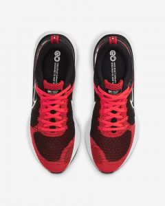 Nike React Infinity Run Flyknit 2 Bright Crimson/Black/Dark Smoke Gray/White