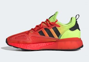Adidas ZX 2K Boost Solar Yellow/Hi-Vis Red
