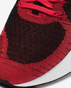 Nike React Infinity Run Flyknit 2 Bright Crimson/Black/Dark Smoke Gray/White