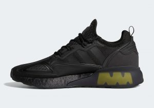 Adidas ZX 2K Boost Core Black/Solar Yellow/Cloud White