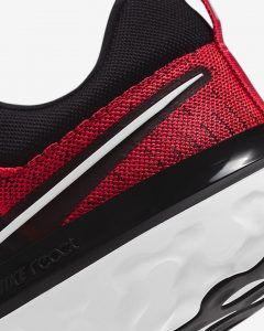 Nike React Infinity Run Flyknit 2 Bright Crimson/Black/Dark Smoke Gray/White