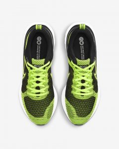 Nike React Infinity Run Flyknit 2 Light green/ Black/Sequoia