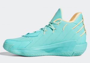 Adidas Dame 7 Acid Mint/Acid Orange/Acid Mint