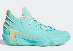 Adidas Dame 7 Acid Mint/Acid Orange/Acid Mint