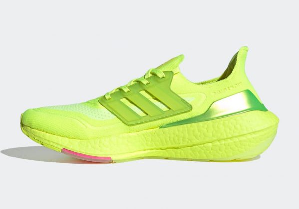 Adidas Ultraboost 21 Solar Yellow/Solar Yellow/Screaming Pink