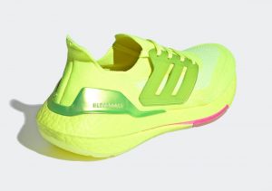 Adidas Ultraboost 21 Solar Yellow/Solar Yellow/Screaming Pink