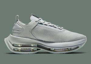 Nike Zoom Double-Stacked Grey Fog/White/Hyper Crimson
