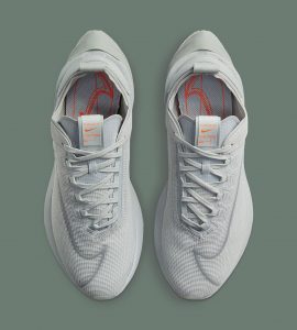 Nike Zoom Double-Stacked Grey Fog/White/Hyper Crimson
