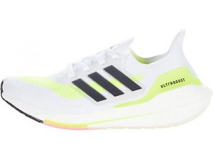 Adidas Ultraboost 21 White/Black/Solar Yellow