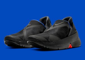 Nike GO FlyEase Black/Anthracite-Racer Blue