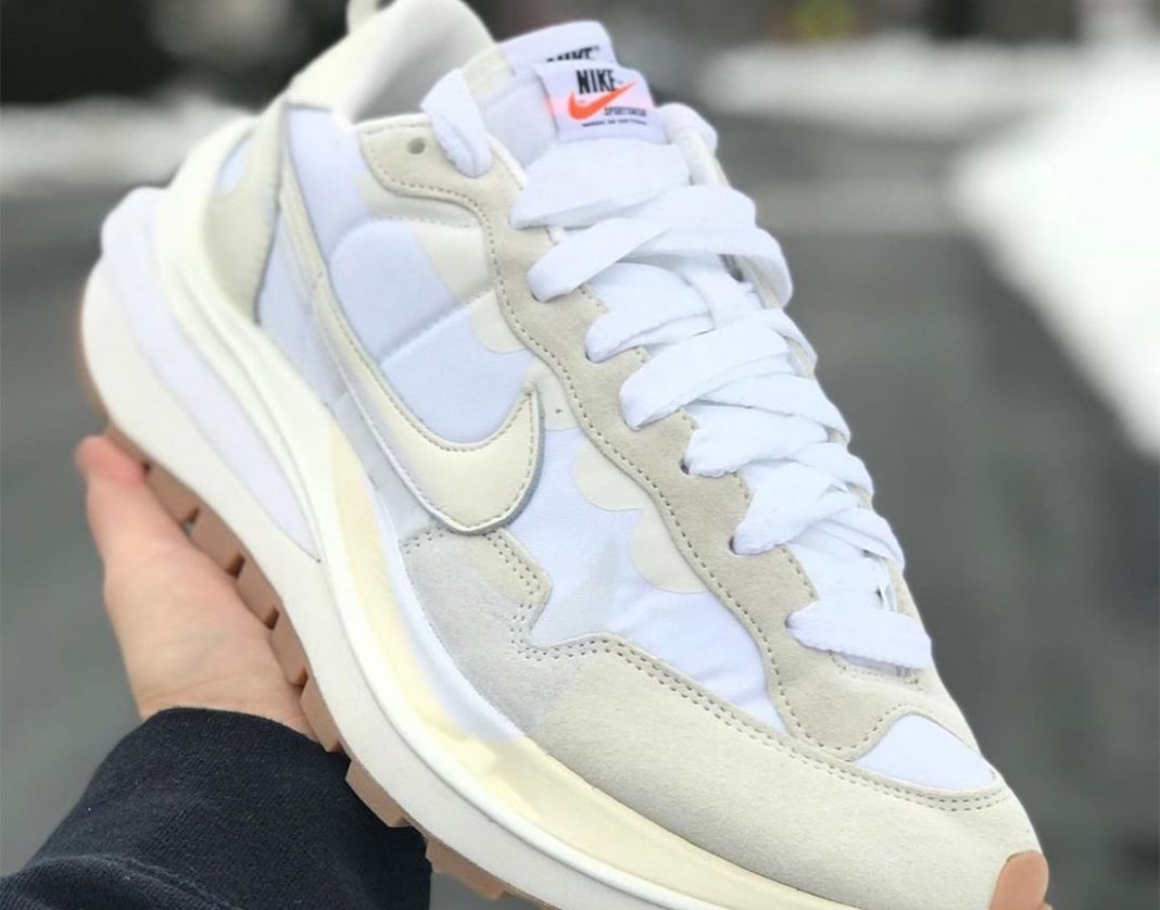 Sacai x Nike Vaporwaffle "Sail"