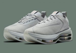 Nike Zoom Double-Stacked Grey Fog/White/Hyper Crimson