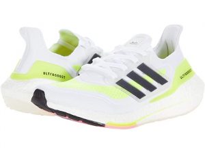 Adidas Ultraboost 21 White/Black/Solar Yellow