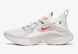Nike Signal D / MS / X White/Red Orbit-Summit White-Blue Hero