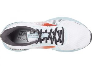Brooks Adrenaline GTS 21 White/Alloy/Light Blue