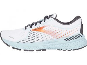 Brooks Adrenaline GTS 21 White/Alloy/Light Blue