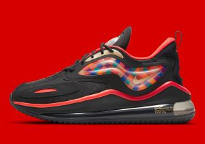Nike Air Max Zephyr Black/Bright Crimson-Pepper Red-Metallic Gold