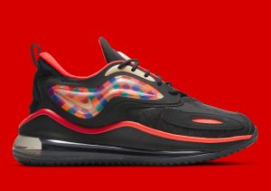 Nike Air Max Zephyr Black/Bright Crimson-Pepper Red-Metallic Gold