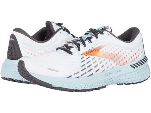 Brooks Adrenaline GTS 21 White/Alloy/Light Blue