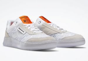 BlackEyePatch x Reebok Club C Legacy White/Swag Orange/Core Black