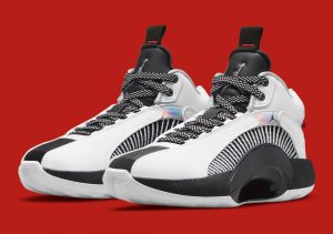 Air Jordan 35 White/Black/Red