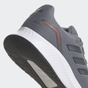 Adidas Runfalcon 2.0 Grey/Iron Metallic/Solar Red