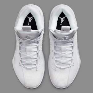 Air Jordan 35 White/White-Metallic Silver