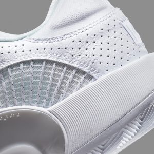 Air Jordan 35 White/White-Metallic Silver