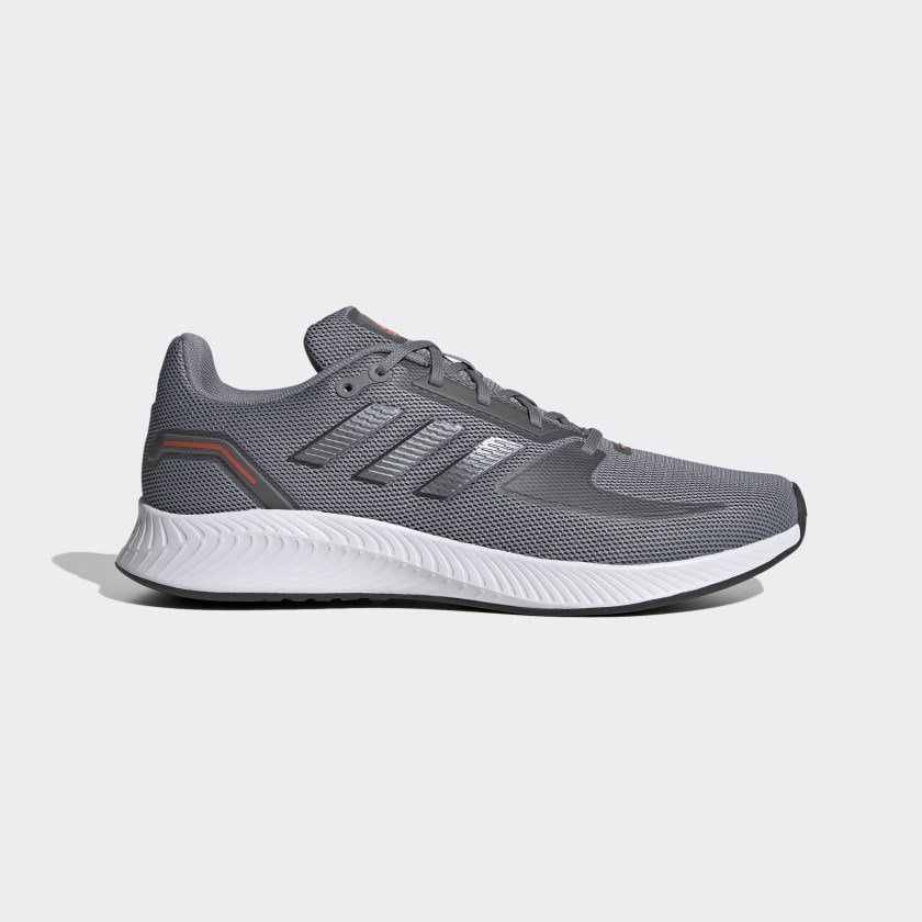 Adidas Runfalcon 2.0 Grey/Iron Metallic/Solar Red