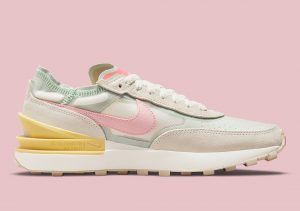 Nike Waffle One Seafoam/Pink Glaze-Sea Glass-Saturn Gold