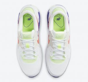 Nike Air Max Excee White-Indigo Burst-Volt-Bright Crimson
