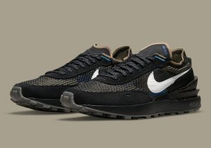 Nike Waffle One Black/White