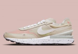 Nike Waffle One Cream Ii/Orange/Black/White