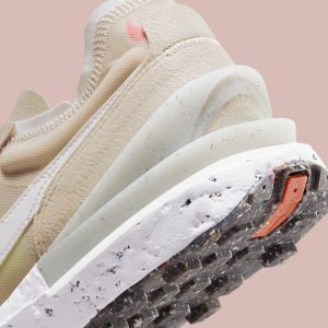 Nike Waffle One Cream Ii/Orange/Black/White