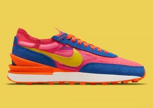 Nike Waffle One Pink/Blue/Yellow/Orange