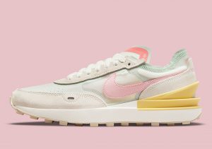 Nike Waffle One Seafoam/Pink Glaze-Sea Glass-Saturn Gold
