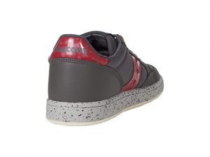 Saucony Jazz Court Black/Crystal Red