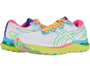 Asics Gel Cumulus 23 White/Safety Yellow