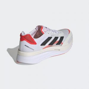 Adidas Adizero Boston 10 Cloud White/Core Black/Solar Red