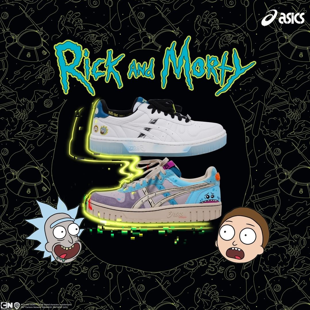 Rick and Morty x ASICS Court MZ