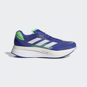 Adidas Adizero Boston 10 Sonic Ink/Cloud White/Screaming Green