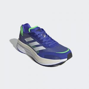 Adidas Adizero Boston 10 Sonic Ink/Cloud White/Screaming Green