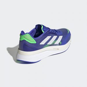 Adidas Adizero Boston 10 Sonic Ink/Cloud White/Screaming Green