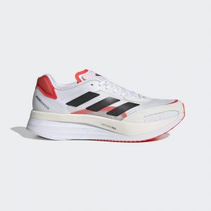 Adidas Adizero Boston 10 Cloud White/Core Black/Solar Red