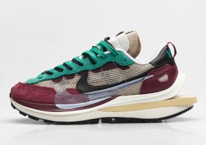 Nike x Sacai VaporWaffle Villain Red