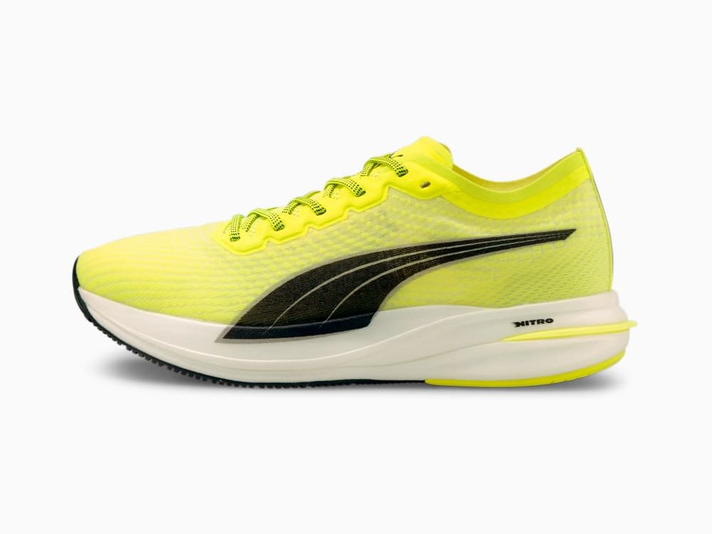 puma deviate nitro yellow